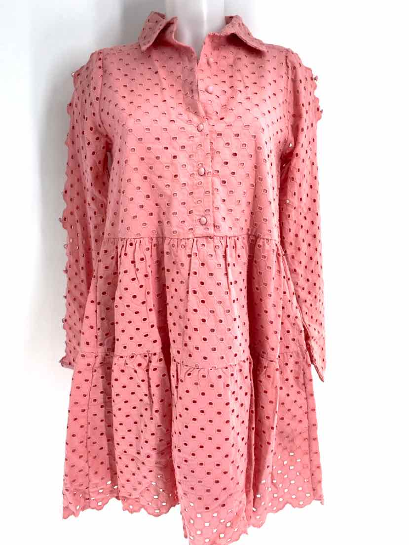 Size 2 ANTONIO MELANI Pink Dress