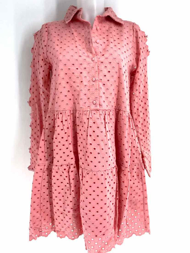 Size 2 ANTONIO MELANI Pink Dress