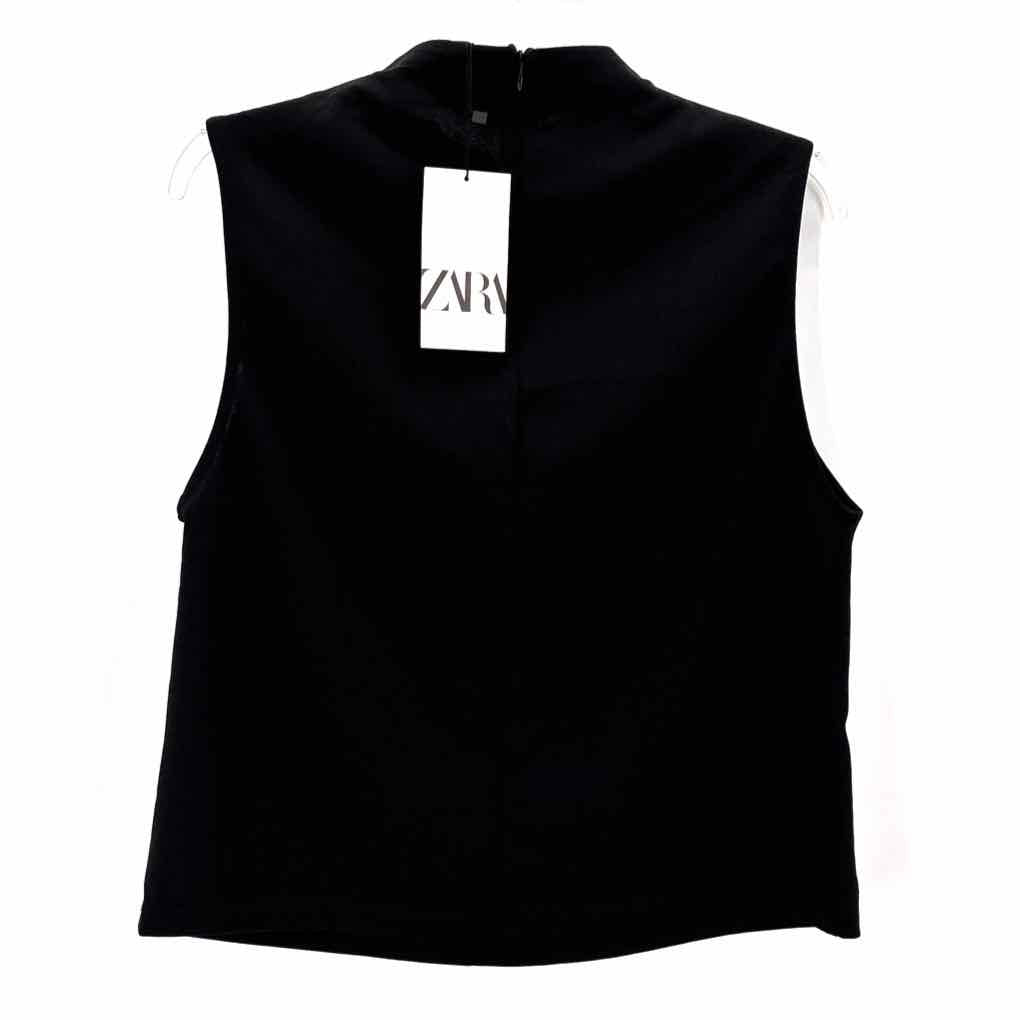 Size M ZARA Black Shirt