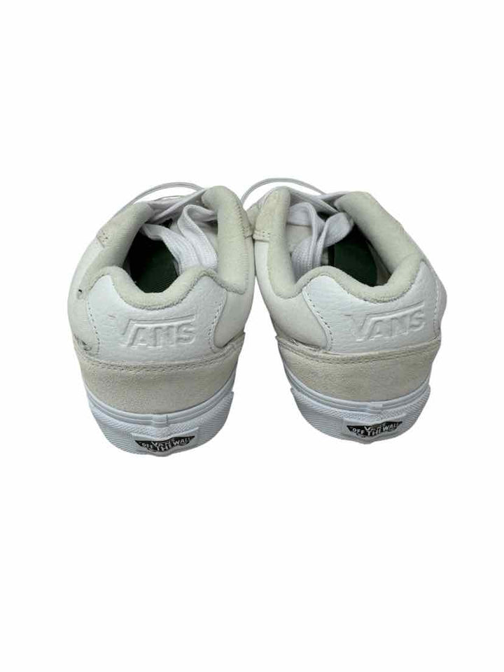 Shoe Size 8.5 Vans White Sneakers
