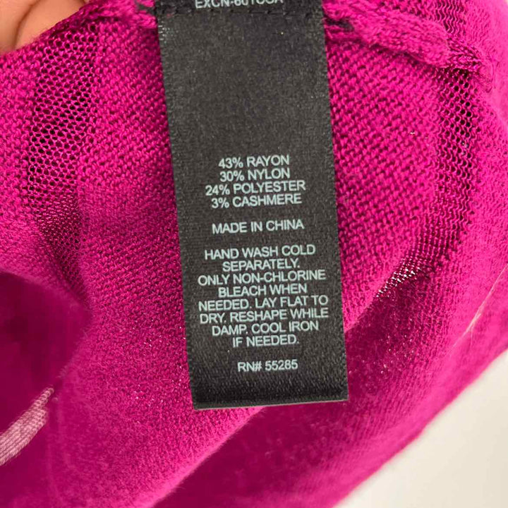 Size M EXPRESS Fuschia Knit Shirt