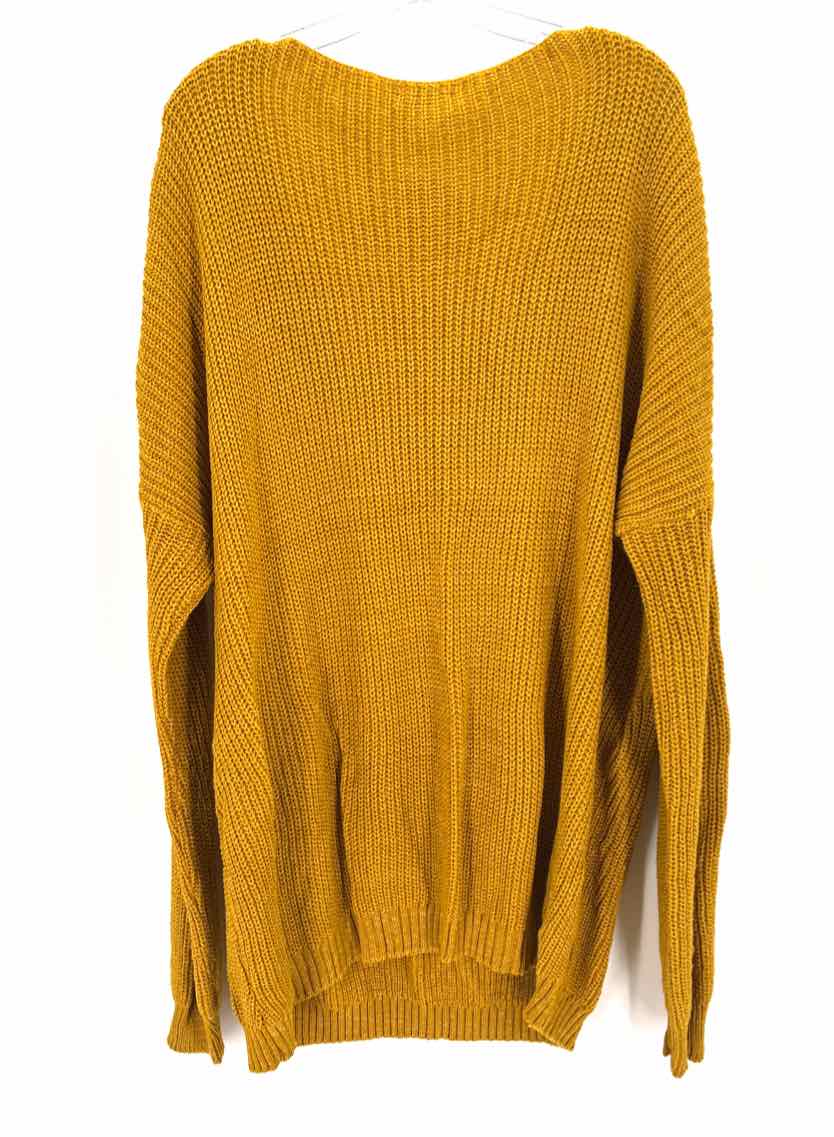 Size 22 BOOHOO Mustard Sweater