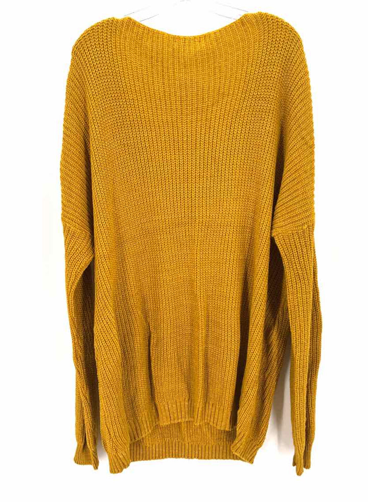 Size 22 BOOHOO Mustard Sweater