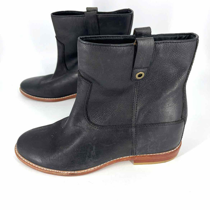 Shoe Size 10 Cole Haan Black Leather Boots
