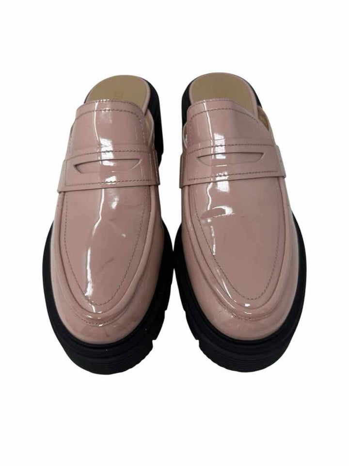 Shoe Size 9.5 Stuart Weitzman Pink PATENT Loafers
