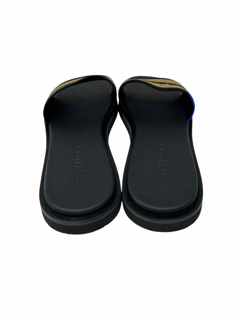 Shoe Size 9 ROTHY'S Gold Sandals