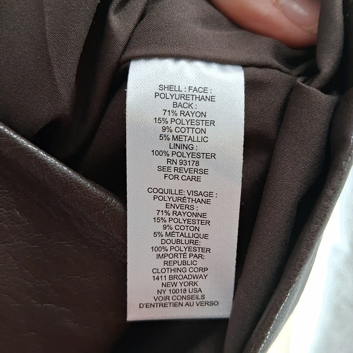 Size XL TAHARI Brown Jacket