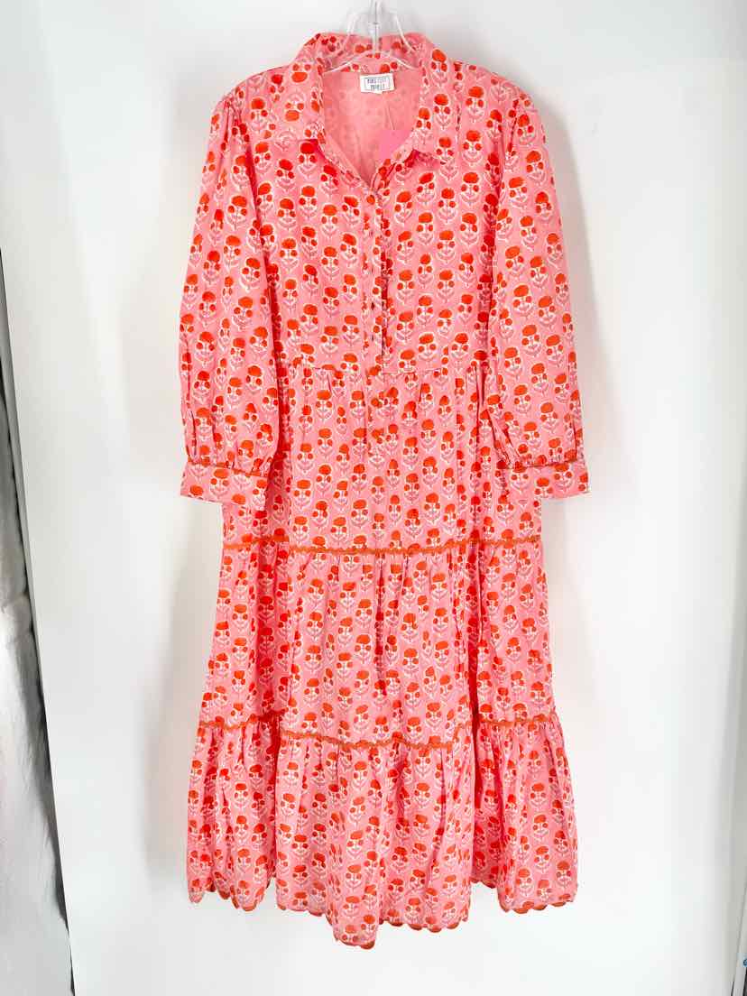 Size L PINK PRINT Dress