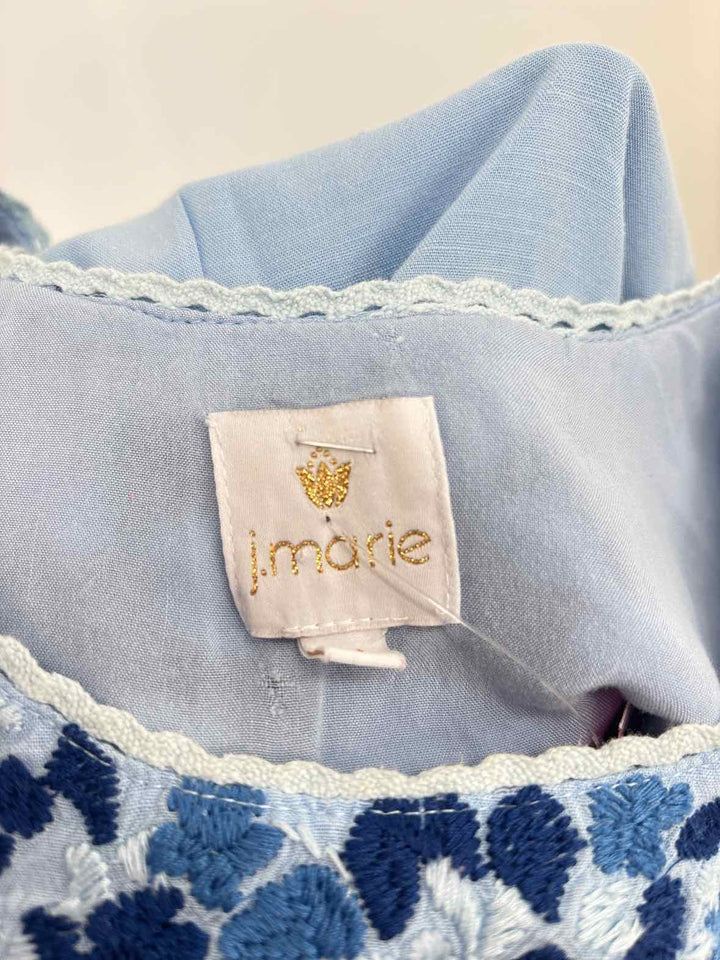 Size M J MARIE Blue Shirt