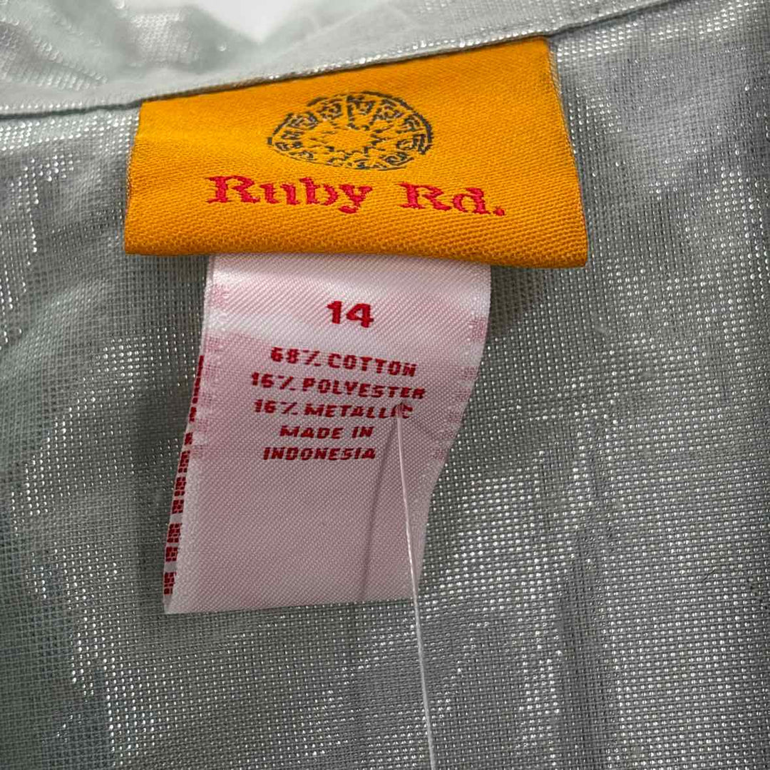 Size 14 Ruby Rd Green Shirt