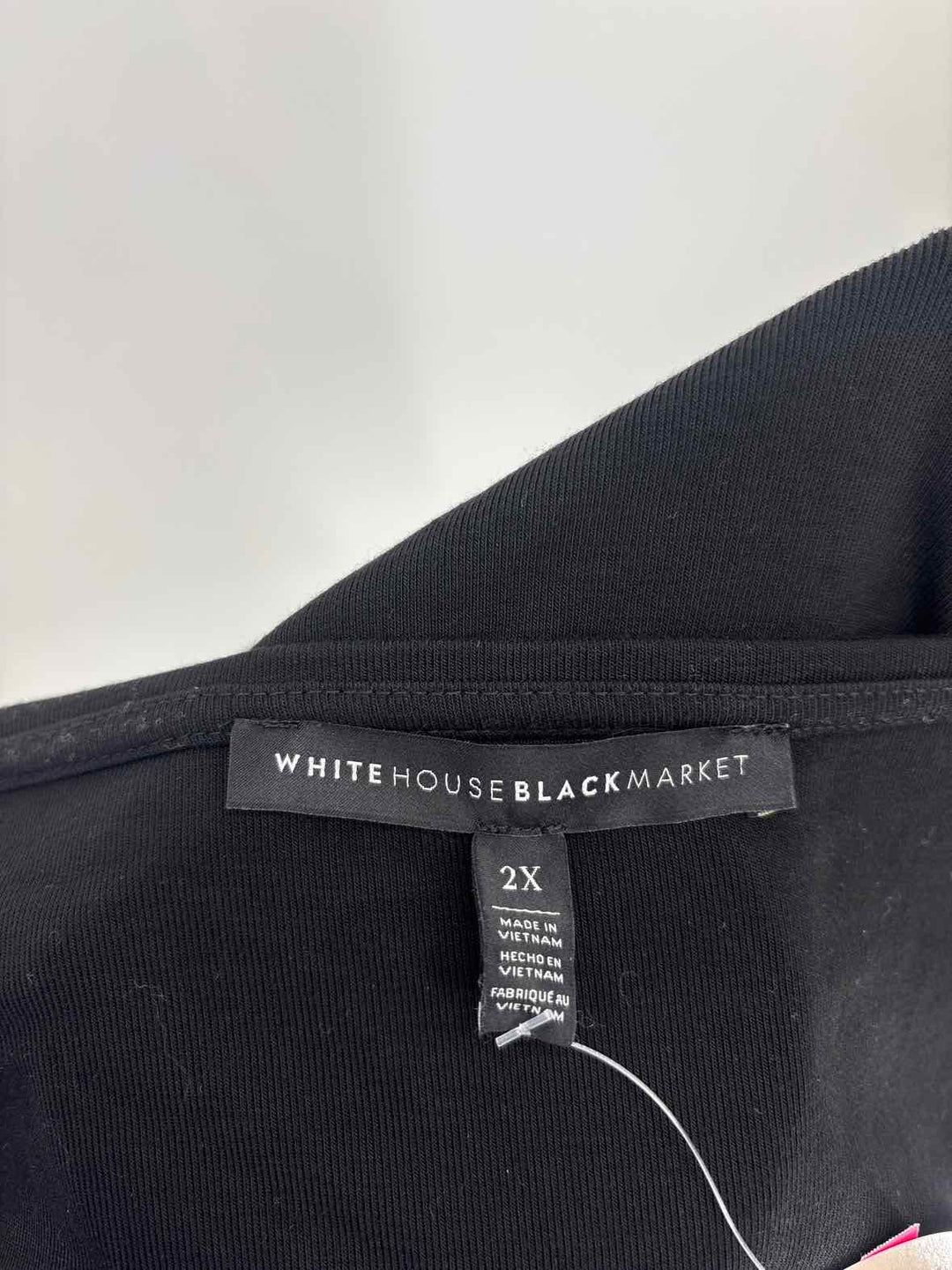 Size 2X White House Black Market Black Dress