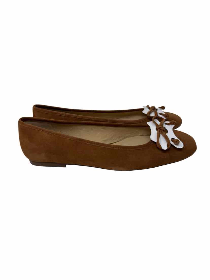Shoe Size 9.5 J JILL Tan Suede Flats