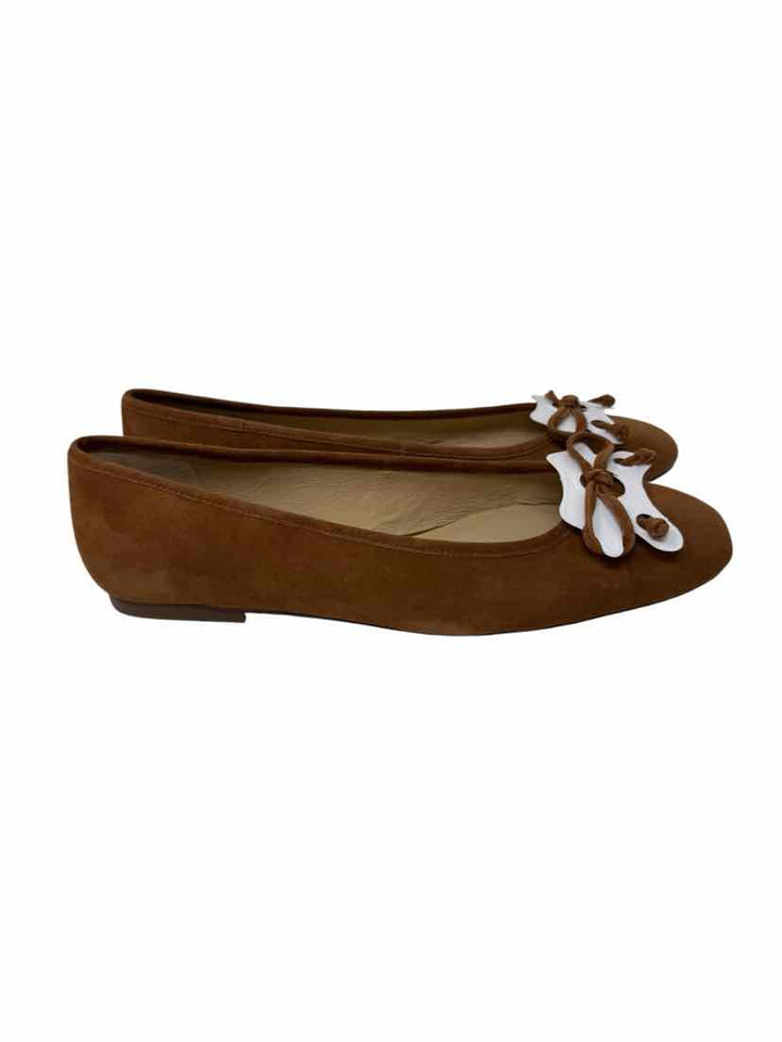Shoe Size 9.5 J JILL Tan Suede Flats