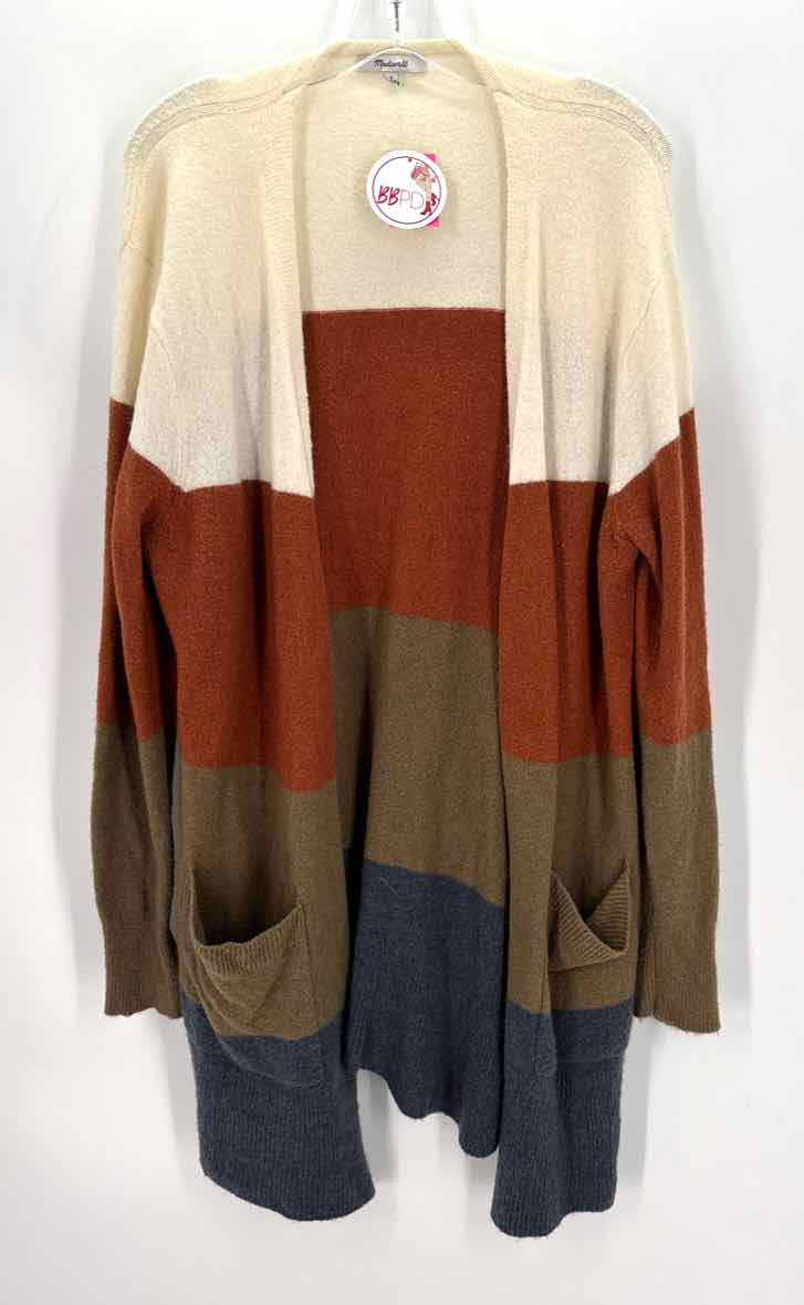 Size L MADEWELL Multi-Color Cardigan