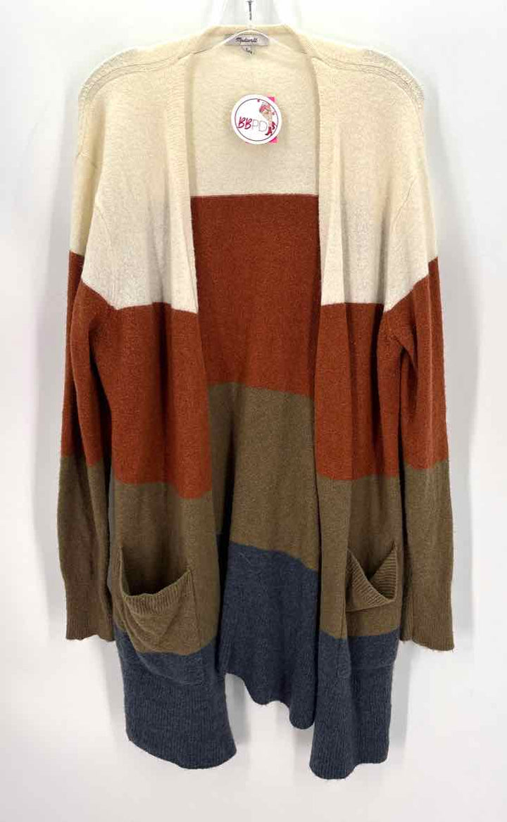 Size L MADEWELL Multi-Color Cardigan