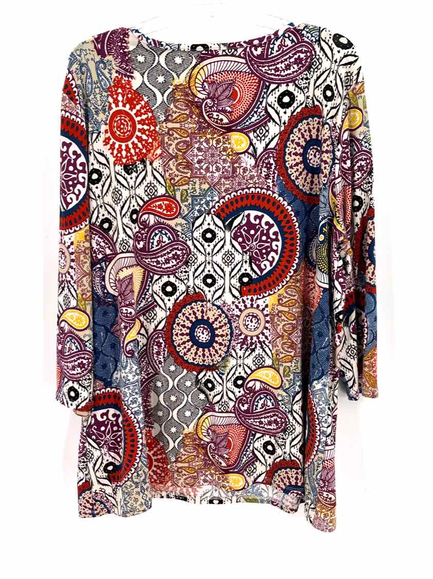 Size 3 Chico's Multi-Color Shirt