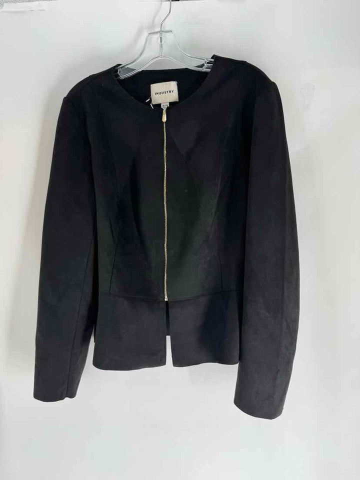 Size XL INDUSTRY Black Shirt