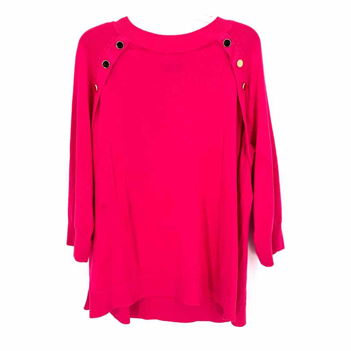 Size 22/24 LANE BRYANT Hot Pink Knit Sweater