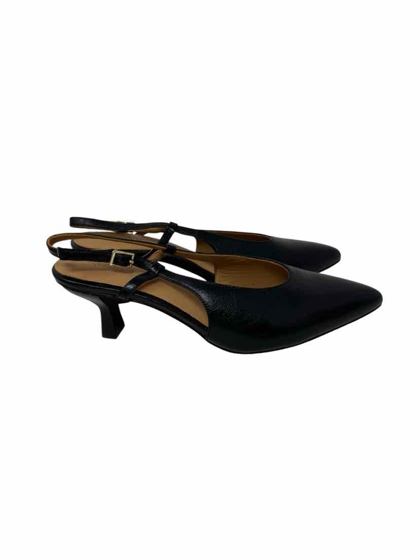Shoe Size 9 MADEWELL Black Leather Pumps