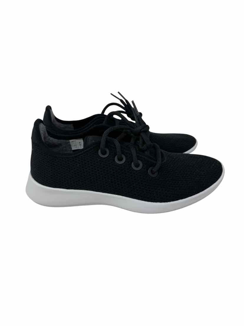 Shoe Size 9.5 ALL BIRDS Black Knit Flats