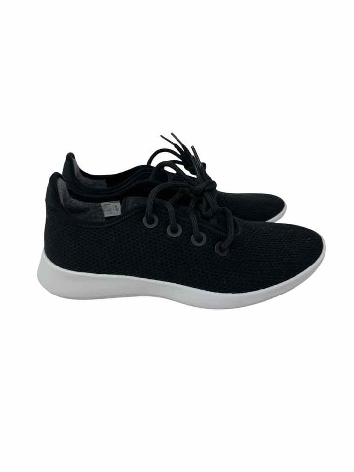 Shoe Size 9.5 ALL BIRDS Black Knit Flats