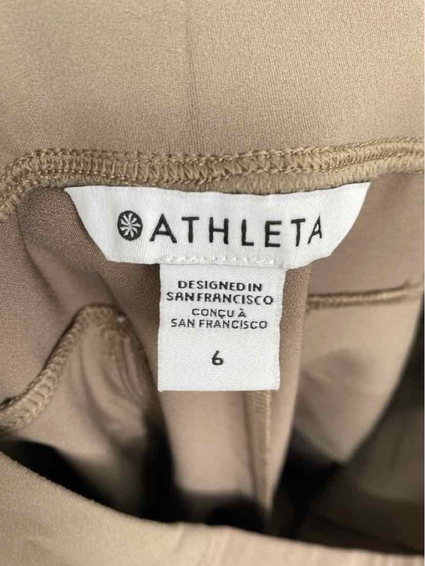 Size 6 Athleta Tan Pants