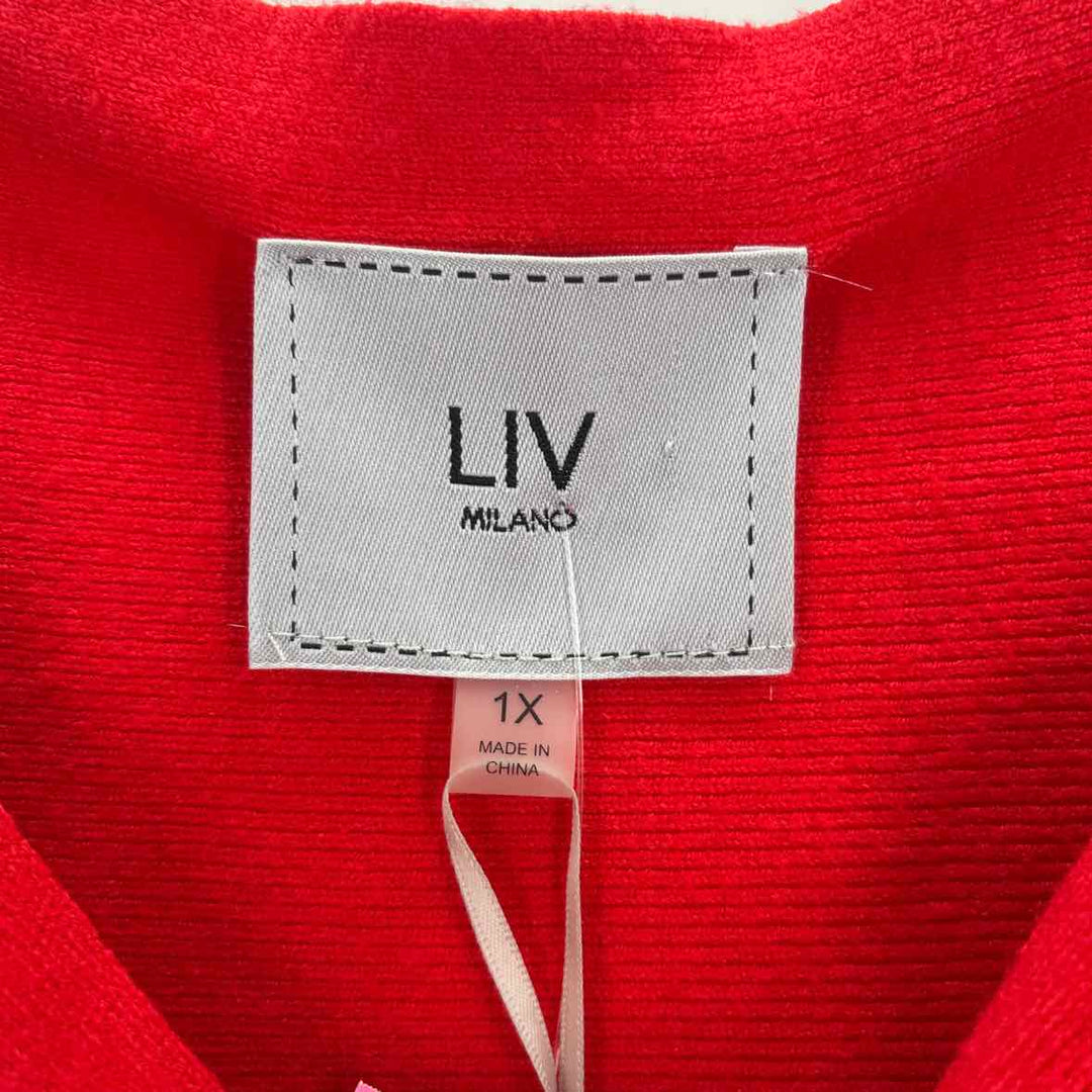 Size 1X Red Sweater
