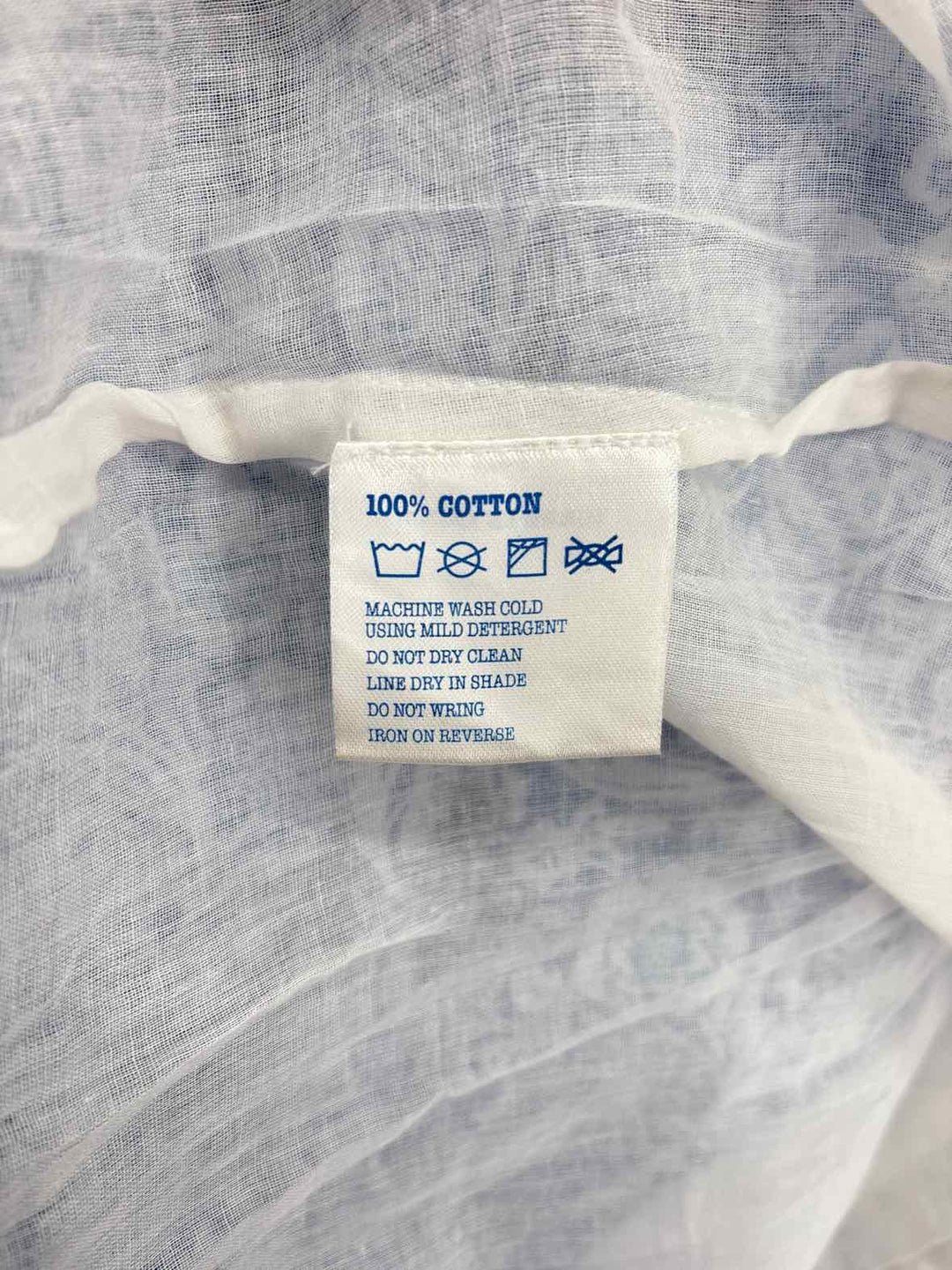 Size S Blue Print Dress