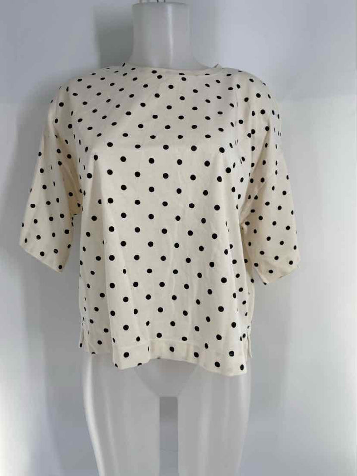 Size L Ann Taylor Ivory Shirt