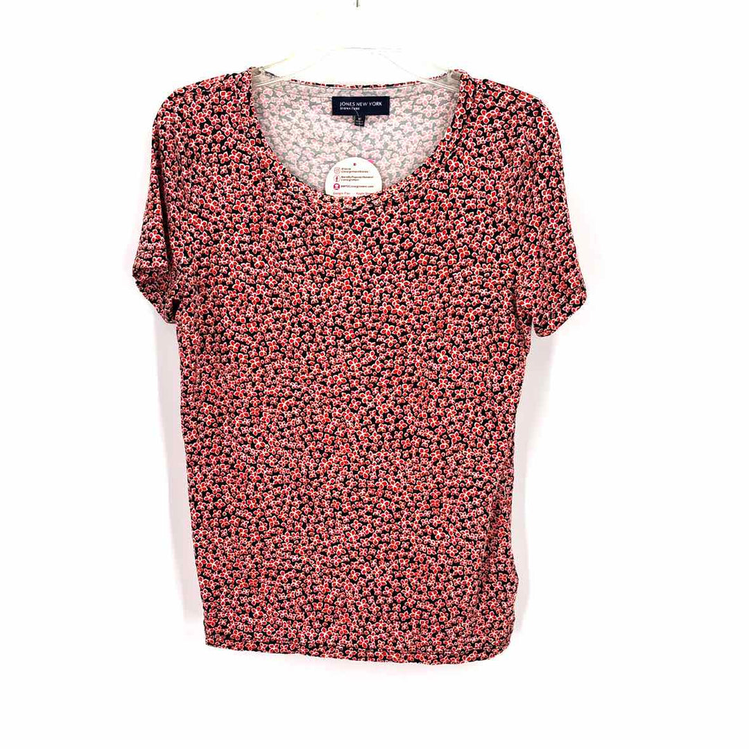 Size M Jones New York Multi-Color Knit Shirt