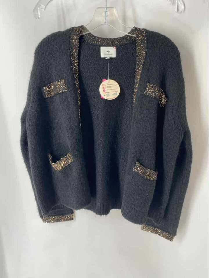 Size S TUCKERNUCK Black Sweater