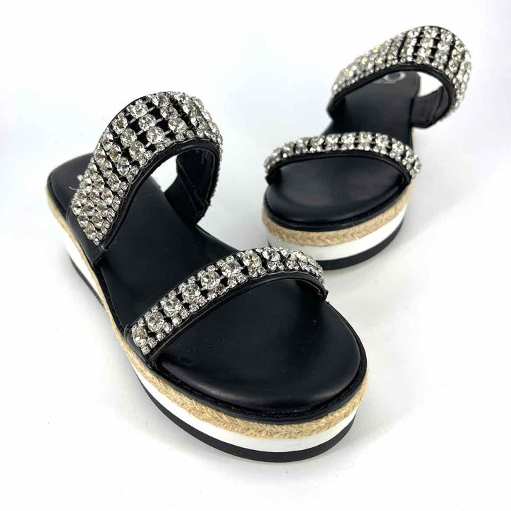 Shoe Size 7.5 Jennifer Lopez Black Sandals