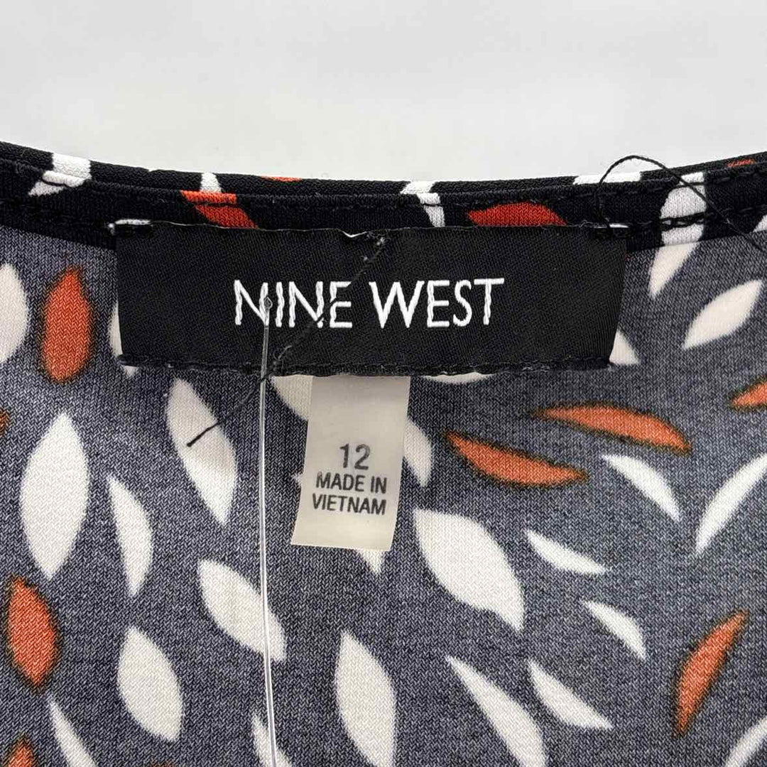 Size 12 Nine West Black Knit Dress