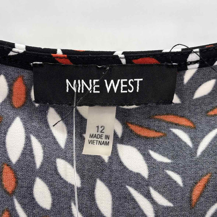 Size 12 Nine West Black Knit Dress