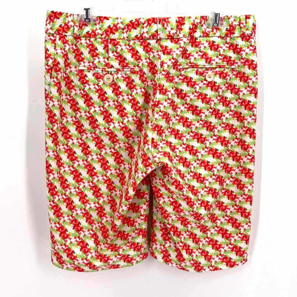 Size 8 Peter Millar ORANGE PRINT Shorts