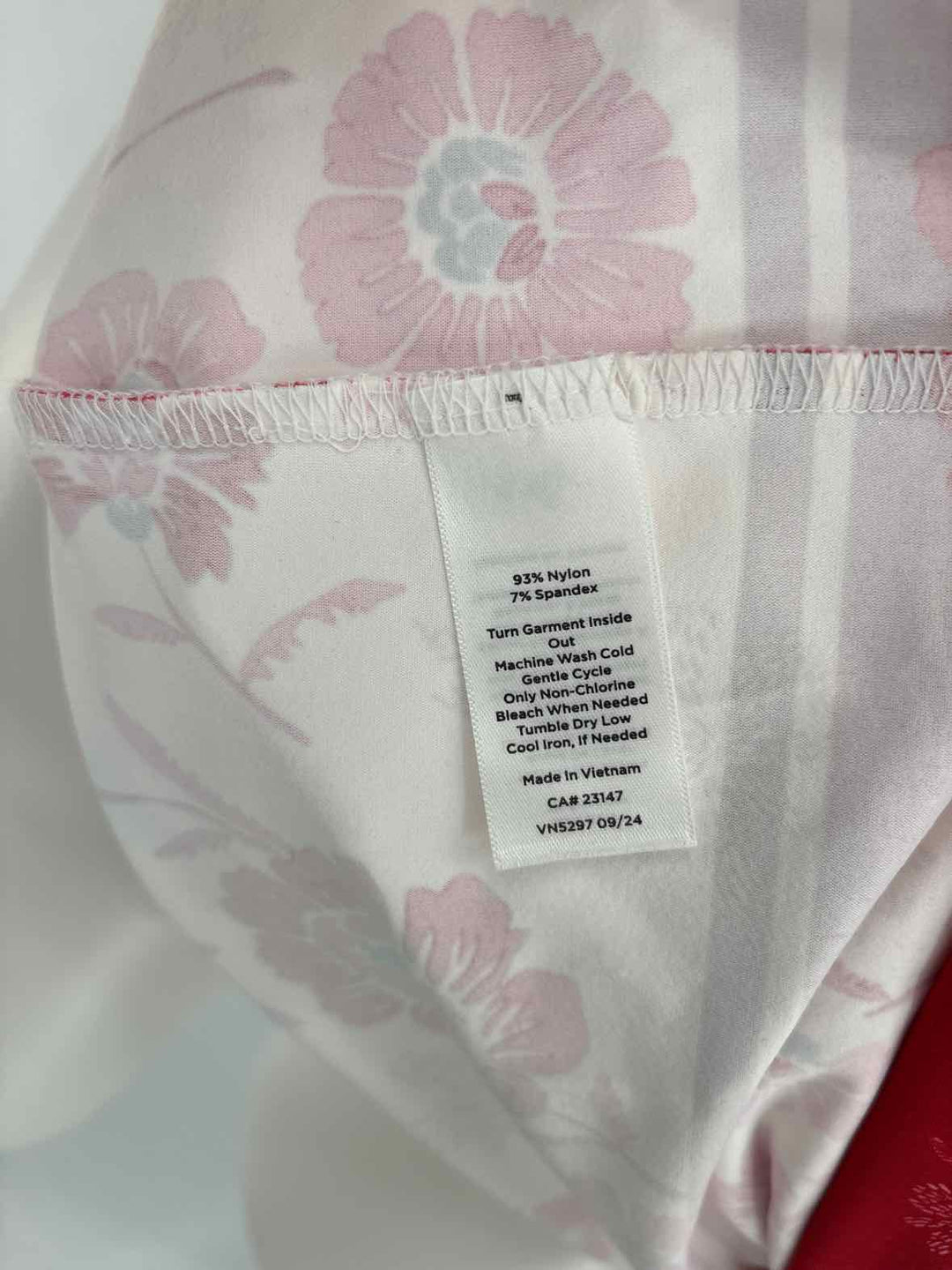 Size XS Talbots White Print Dress