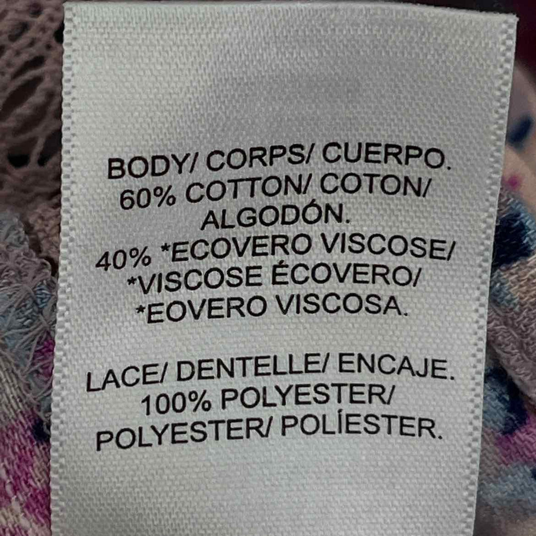 Size XL LUCKY Lavender Shirt