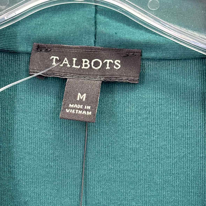 Size M FOREST GREENT TALBOTS Shirt
