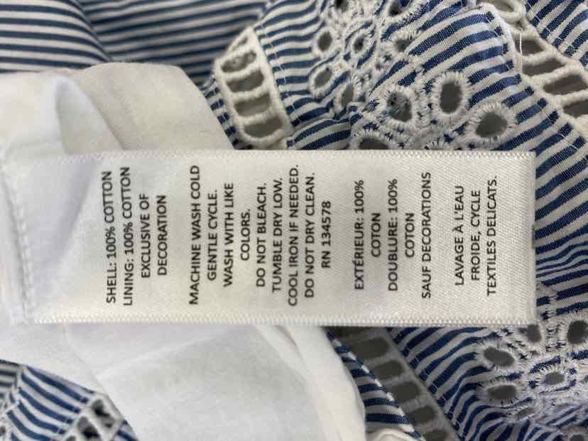Size XL Vineyard Vines Navy Print Dress