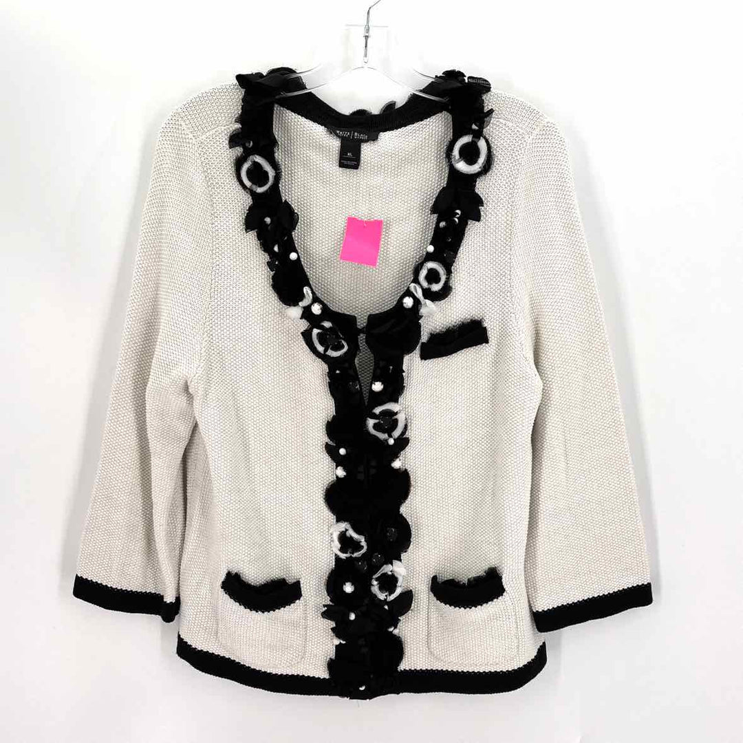 Size XL White House Black Market White Sweater