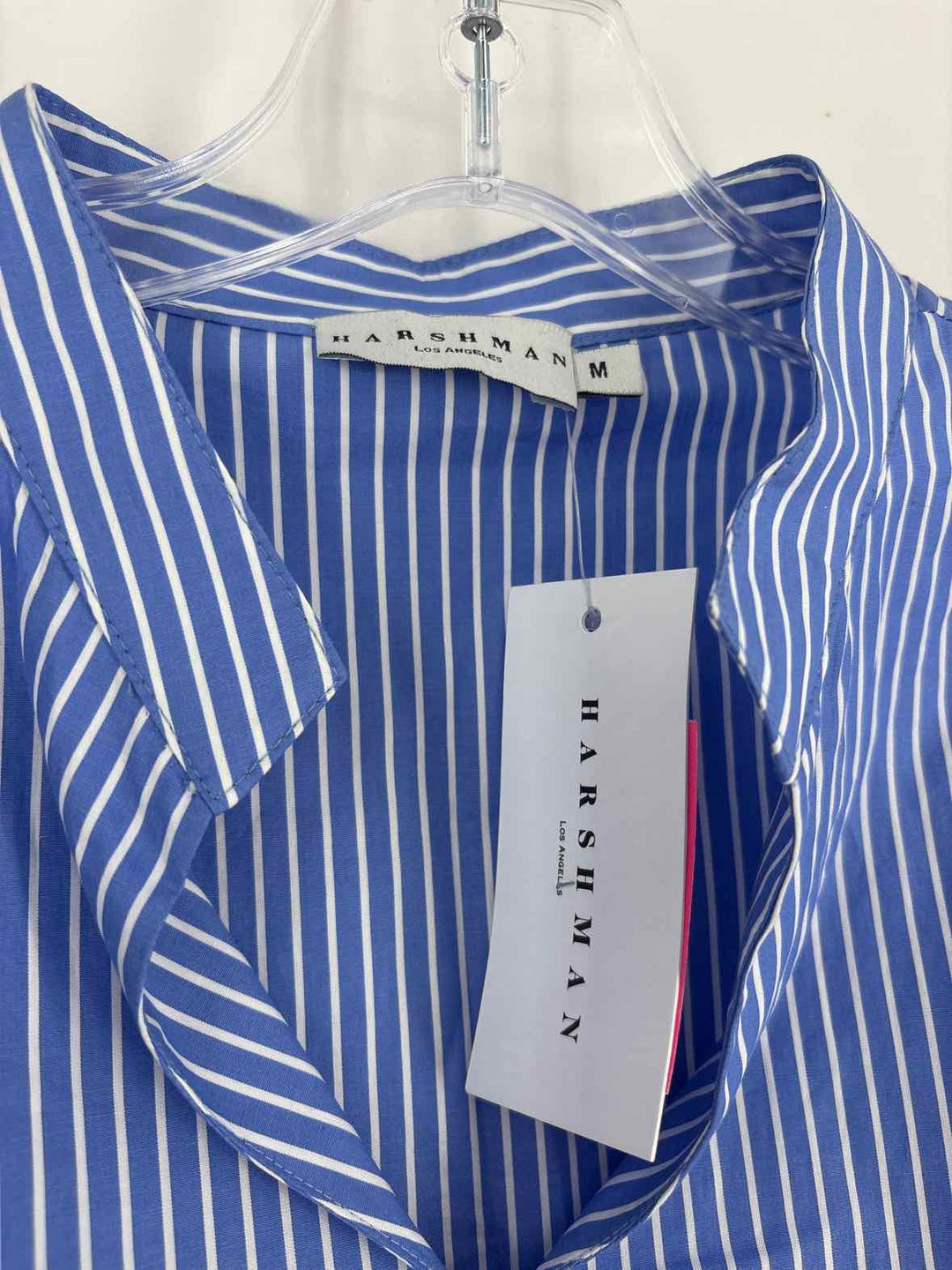 Size M Blue Print Shirt