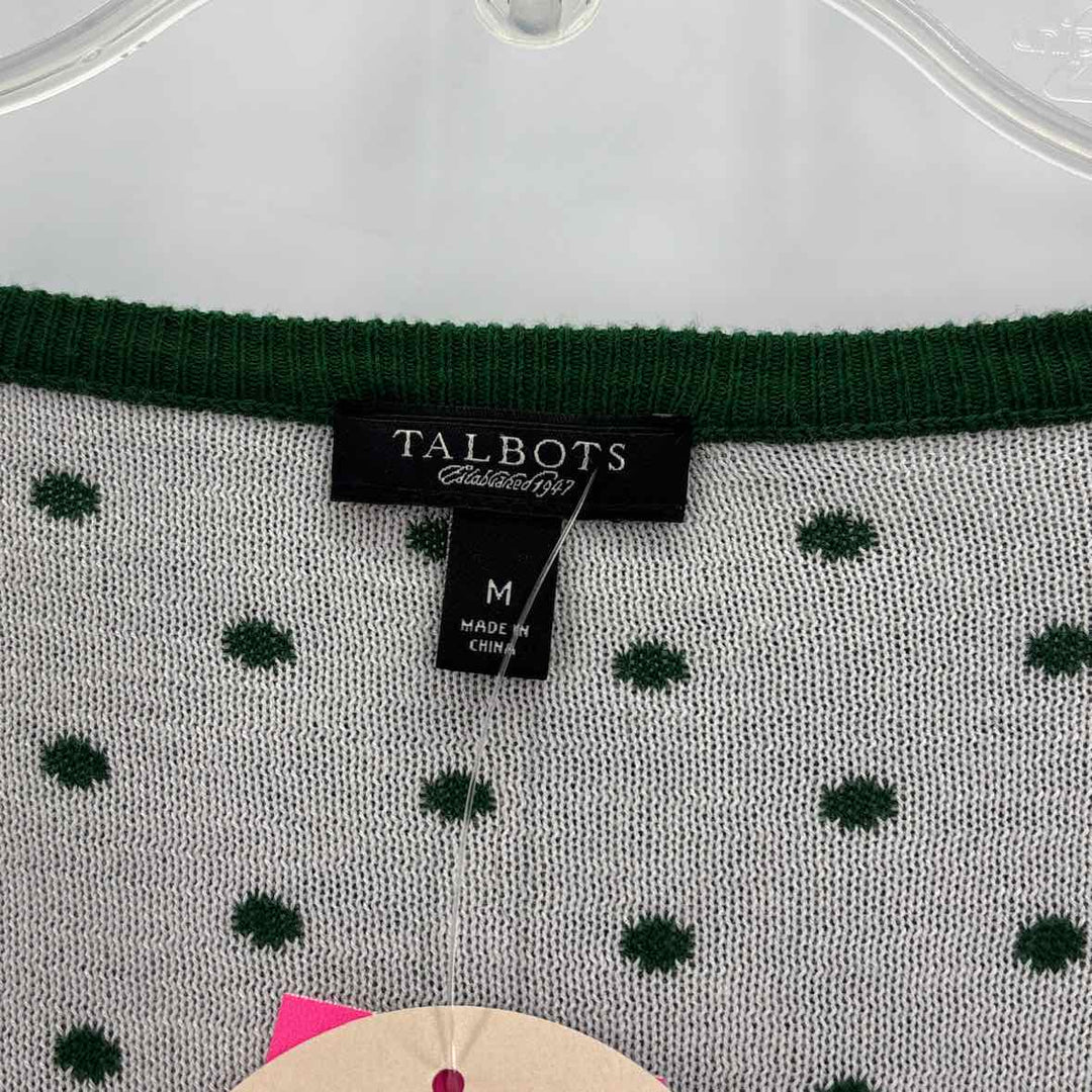 Size M Talbots Green Sweater