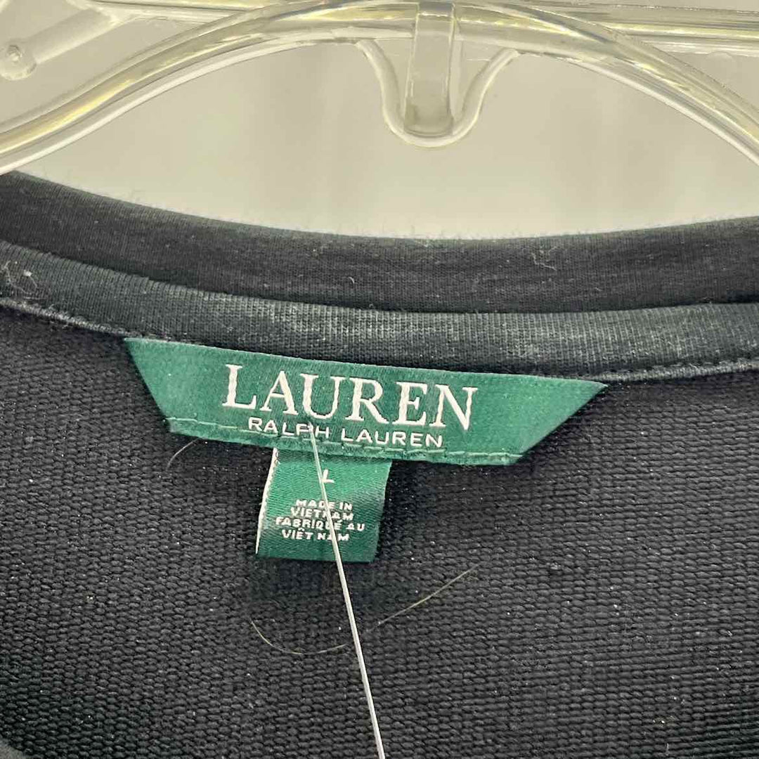 Size L RALPH LAUREN Black Shirt