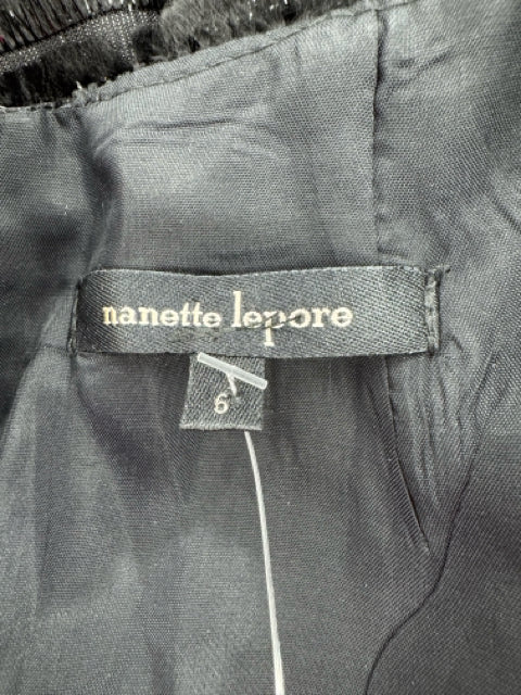 Size 6 NANETTE LEPORE Black Dress