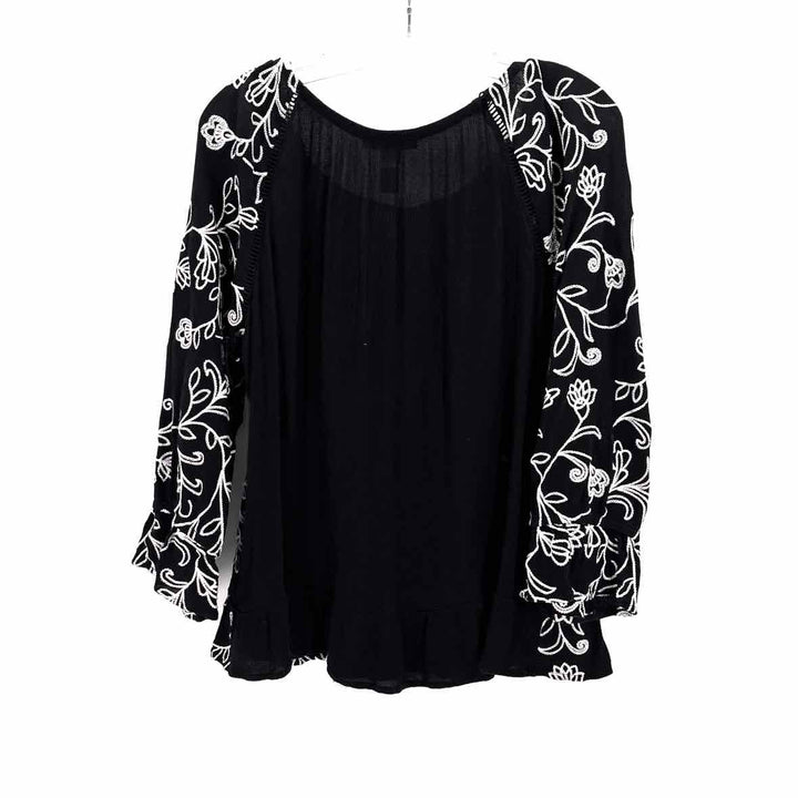 Size XL INC Black/White Shirt