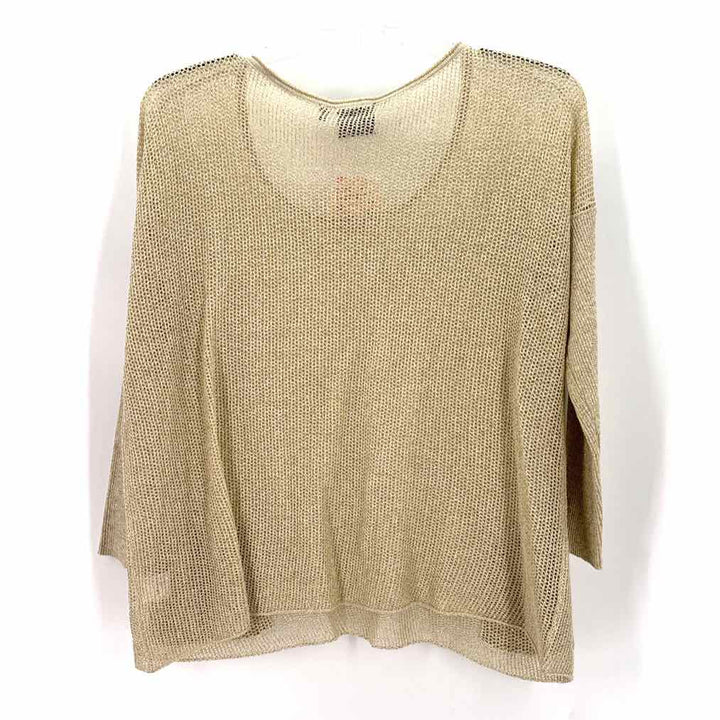 Size L Z SUPPLY Gold Sweater