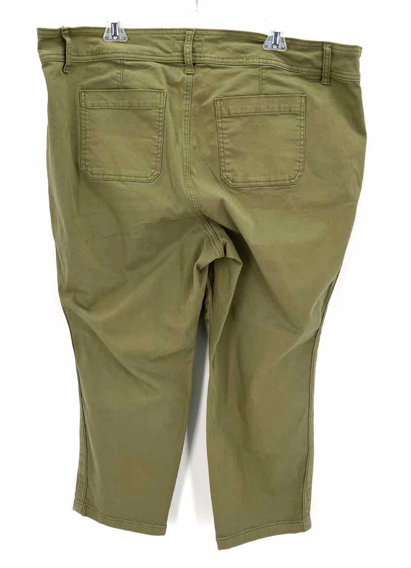 Size 22 Torrid Olive Jeans