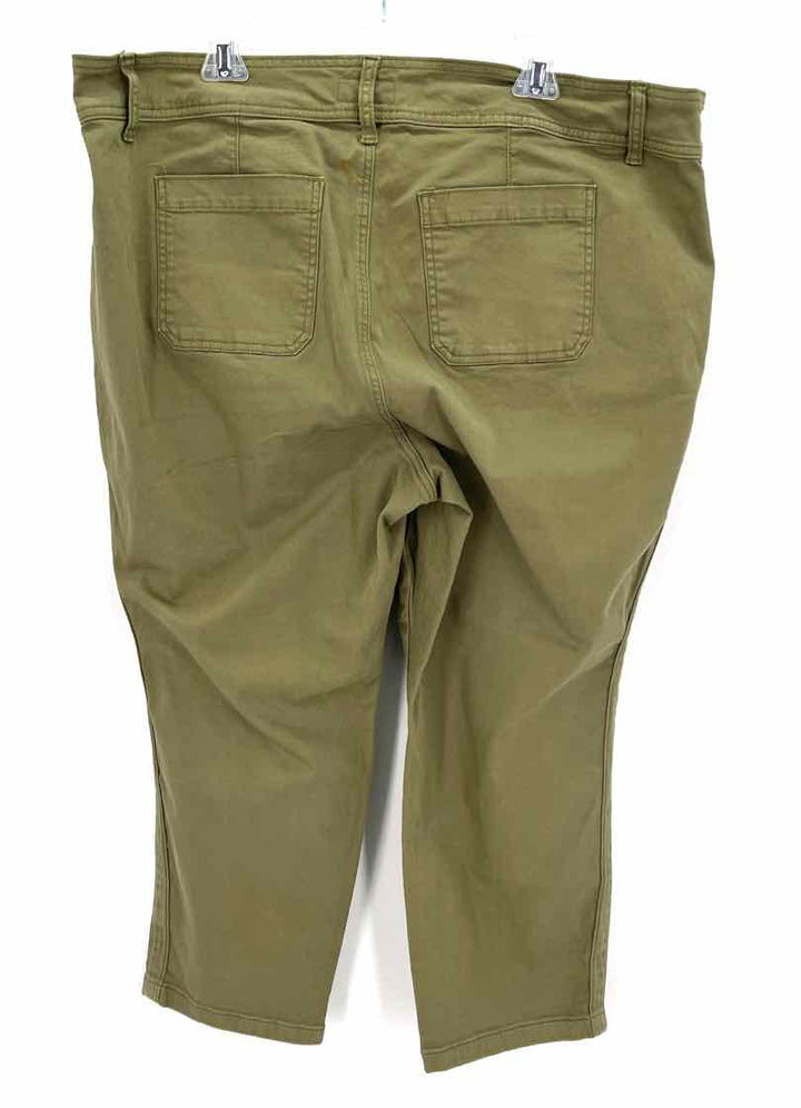 Size 22 Torrid Olive Jeans