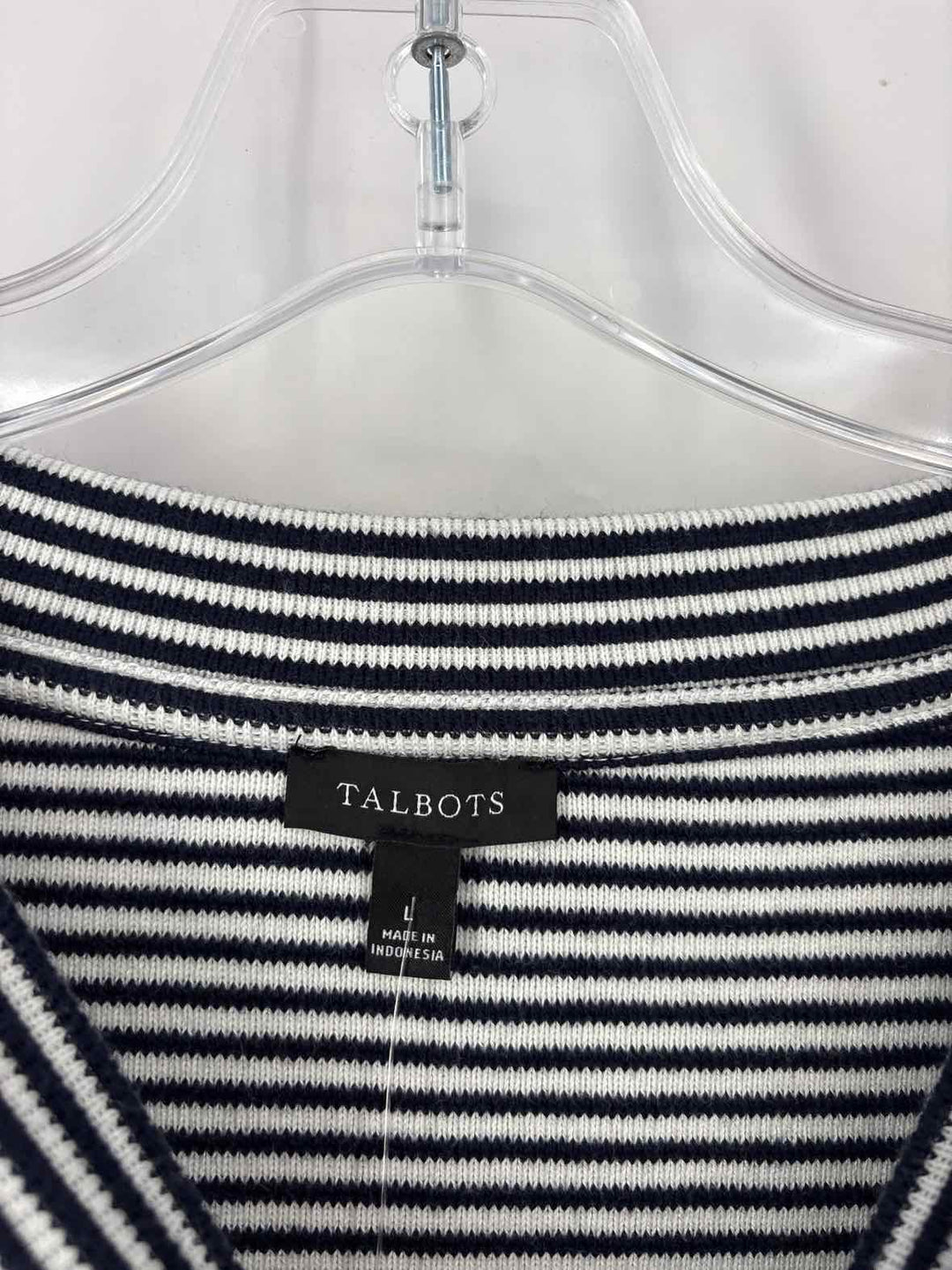 Size L Talbots Navy Sweater