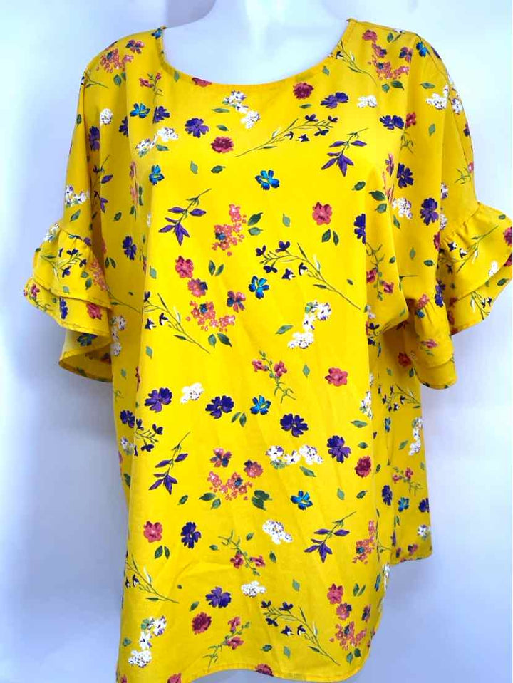 Size XL PLEIONE Yellow Shirt